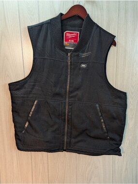 Milwaukee M12 Heated Gear Vest Mens XL Black Softshell Quilted Workwear